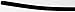 PRO POWER (FORMERLY FROM SPC) LTP-008-6028-BLK HEAT SHRINK TUBING, 3.175MM ID, PO, BLK, 14FT, PK28