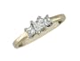 Dorly 14K Gold Princess Cut Diamond Ring