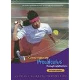 contemporary precalculus through applications student edition