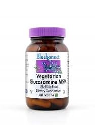 Vegetarian Glucosamine MSM (Shellfish-Free) - 120 - VegCap