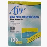 Ayr Saline Nasal Rinse Kit Refil Packets   100 ct.