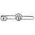 National Mfg. N185306 Keyed Showcase Lock