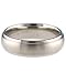Medium Dual Finish Titanium Ring (size: 10)