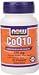 NOW COQ10 (Co-Enzyme Q10) 100 mg Vegetarian Capsules