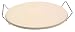 Sassafras 13-Inch Round Clay Pizza Stone with Rack