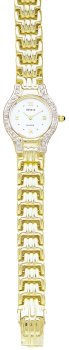 Geneve Watches, Geneve 14k Gold & Diamond Women's Watch - MOP - OW270, Womens Watches, Womens Geneve Watches