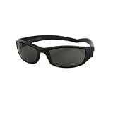 Body Spec Crazy 8's Sunglasses with Matte Black Frame and Smoke Lens