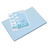 Riverside Paper Tru-Ray(R) Construction Paper, 12in. x 18in., Sky Blue
