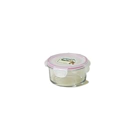 Kinetic Glasslock 14 Ounce Round Glass Food Storage Container With Locking Lid