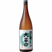 澤乃井　本醸造　大辛口 1.8L 1本