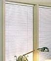 NEW 1" WHITE VINYL MINI BLIND - 33" WIDE X 64" LONG MINI BLINDS