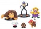Cute Resin Super Mario Figure Dolls Toys Set (6-Pack)