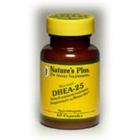 Nature's Plus - Dhea-25, 25 mg, 60 capsules