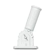 Evergreen Adjustable Pole Bracket, White - Cast Iron