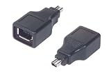 Firewire Adapter, Type1 Female/Type 2 Male
