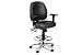 24/7 Anti-Bacterial 8 Way Adjustable Stool - Black