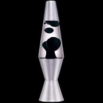 Lava Lite 10" Lava Lamp - Black/Clear
