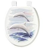 Dolphins Novelty Toilet Seat