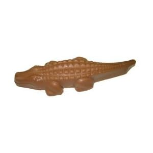 Solid Chocolate Alligator -- Ally The Gator , White Chocolate by Olde Naples Chocolate
