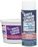 White Lithium Grease 16 oz tub