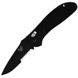 Griptilian, Black Zytel, Black Drop Point Blade, ComboEdge (BM551SBK) Category: Griptilian Knives