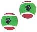 XMAS 2PK DOG TENNIS BALLS