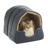 Pet Supplies : Beds 4 Pets Kitty Dome Shaped Medium Cat Bed (Assorted Colors - Medium 15'' X 15'' X 15'')