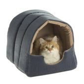 Beds 4 Pets Kitty Dome Shaped Small Cat Bed (Assorted Colors - Smal 12'' X 12'' X 12'')