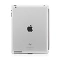 Coque de protection pour iPad 2 / nouvel iPad3 en TPU semi rigide transparent effet mat, incassable, protection de poussi�re et nettoyable, compatible smart cover
