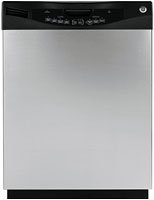 GE GLD4456RCS CleanSteel Tall Tub Built-In Dishwasher