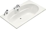 KOHLER K-1132-F-0 7242 Bath, White
