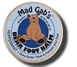 Mad Gabs Bear Foot Balm- PEPPERMINT