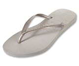  : Havaianas Women's Slim Flip Flop,Nude,37/38 BR