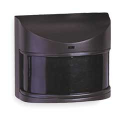 LumaPro 2LBN3 Motion Sensor, 240 Deg.Viewing, Bronze