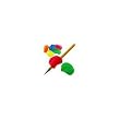 The Pencil Grip Crossover Grip- Neon Colors- Set of 4