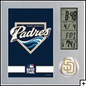 San Diego Padres Desk Clock - MLB Desk Clocks
