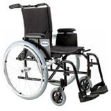 Drive Medical Cougar Ultralight Wheelchair Adjustable Height 20 Inches Desk Arm Elevating Legrest -1Ea