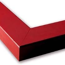 11x14 - 1.25" Colori Red Flat Solid Wood Frame -- Poster / Photo / Mirror / Art FRAME