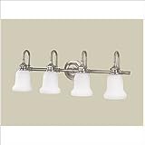 3804-PC - Hudson Valley Plymouth 4-Light Wall Sconce in Polished Chrome