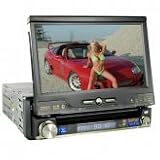 1-DIN Car GPS+DVD+Bluetooth System w/7 Inch Touchscreen