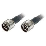 N TYPE MALE TO N TYPE MALE COAX CABLE, 6FT