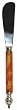 Decorative Spreader with Caramel Resin Handles Set / 4