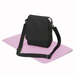 Silver Line Swagg Baby Diaper Bag   Black Pink