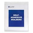 Shop Ticket Holders w/Self-Adhesive Back, 9 x 12, 50/Box