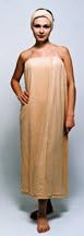 Spa Wrap Robe Terry Spa Wrap Cream Color One Size