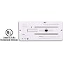 MTI Industries 30-442-WT White propane alarm flush case 12 vDC