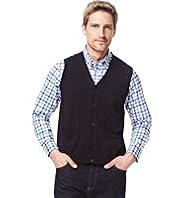 Blue Harbour Pure Cotton 5 Button Waistcoat