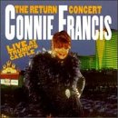 Connie Francis Album - The Return Concert: Live at Trump's Castle (Front side)