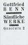 S�mtliche Werke - Stuttgarter Ausgabe: S�mtliche Werke Bd. 2: Gedichte 2: Bd. II