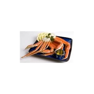 Charleston Seafood Frozen Snow Crab Clusters, 32-Ounce Box by Charleston Seafood
